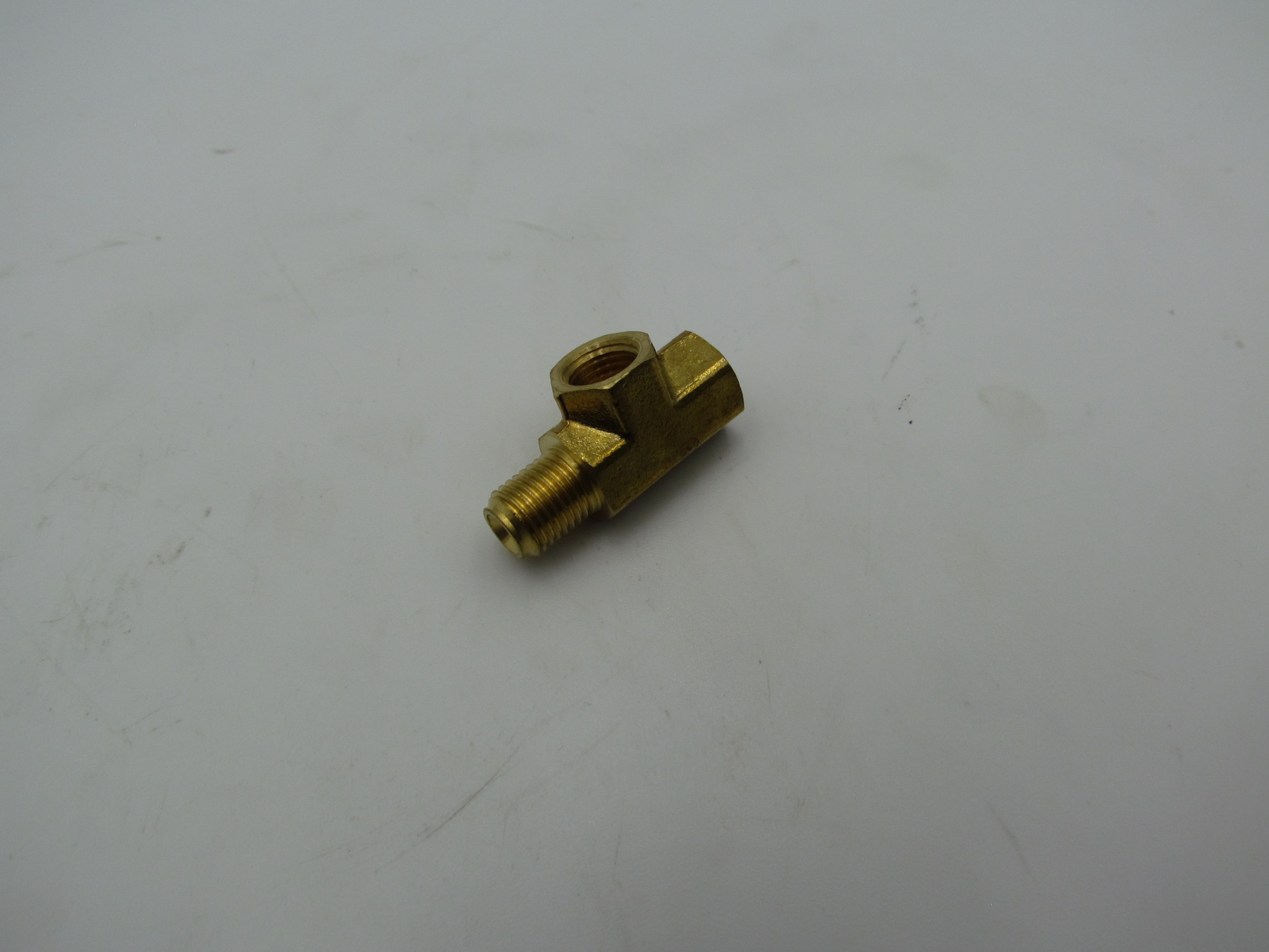 FITIFF/IFMB - BRASS BRAKE TEE FITTING - 3/8-24 IFF/IFM